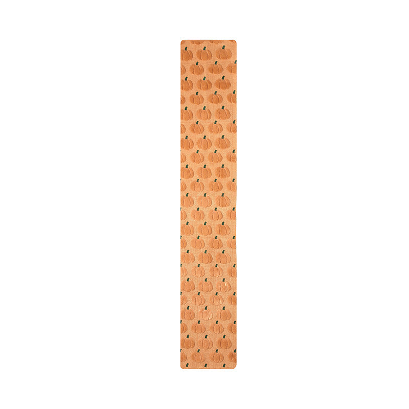 Wholesale pumpkin quilted embroidery table runner table cloth party decoration tablecloth